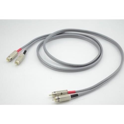 HI-End AN-Vx Solid Core 99.99% Pure Silver RCA Interconnect