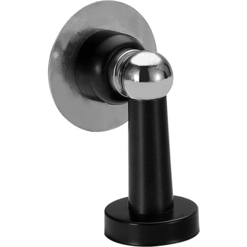 Stainless Steel Magnetic Door Stops Sticker Door Holders Stopper Catch Protector Floor Wall Mounted Nail-Free Hidden Doorstop