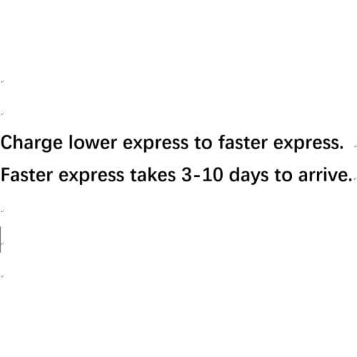 Maykit charge express to aramex dhl tnt fedex