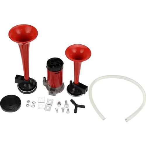 2PC Trumpet La Cucaracha Musical Air Horn Kit For Truck Car Compressor sfTZ