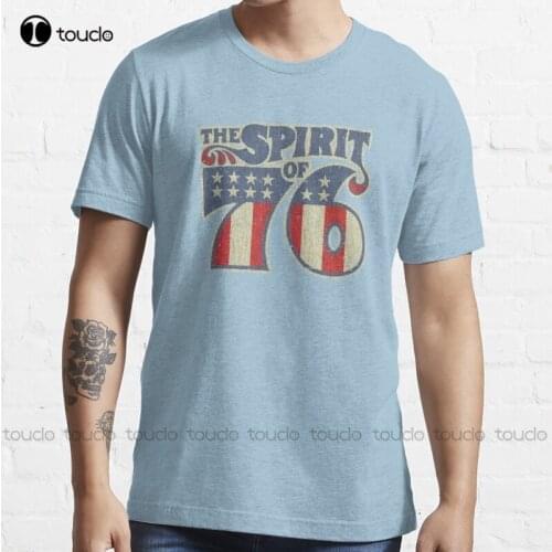New Spirit Of 76 T-Shirt Workout Shirts For Men s-5xl red tshirts for women Unisex