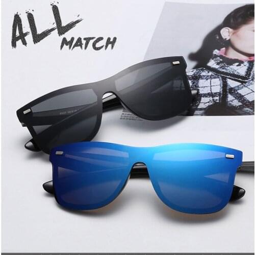 Women 2021 High Quality Mirror Luxury Sunglasses Designer Sunglasses Women Square Vintage Sunglasses Women Siamese Oculos