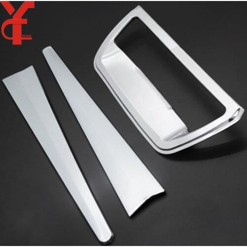 Tail Gate Trim For Isuzu D-max 2020 Accessories Tailgate Cover For Isuzu d-max V-cross AT35 Safir Parts Pick Up Truck Ycsunz