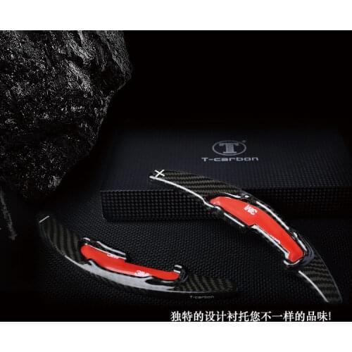Fit for BMW series M M2/M3/M4/M5/M6/X5M/X6M Carbon fiber steering wheels shift paddles