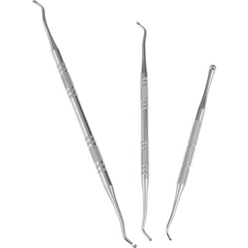 Professional Double Head Ingrown Toe Nail Correction Pedicure Foot Nail Clean Tool Toe Nail File Foot Nail Care Manicure Tool