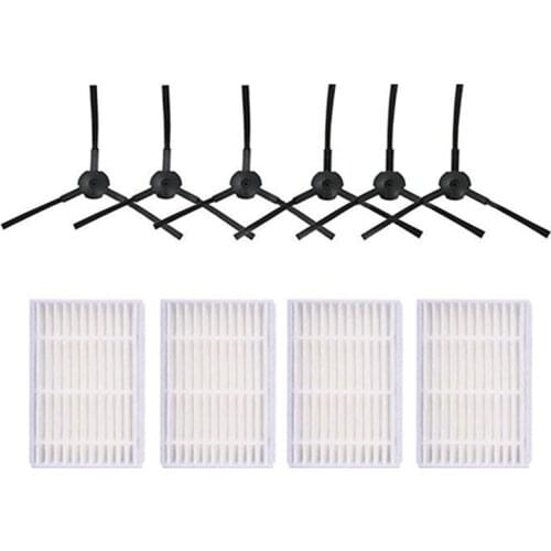 Vacuum Cleaner Side Brush Hepa Filter for iBoto Smart X320G Aqua Robotic Vacuum Cleaner Parts Brushes Filter Replacement