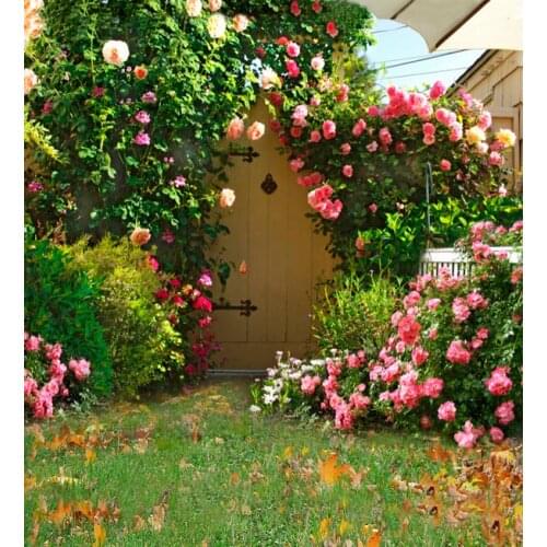 VinylBDS 5x7ft Spring Children Backdrops Photography Holiday Flowers Backgrounds Photo Studio Backdrops