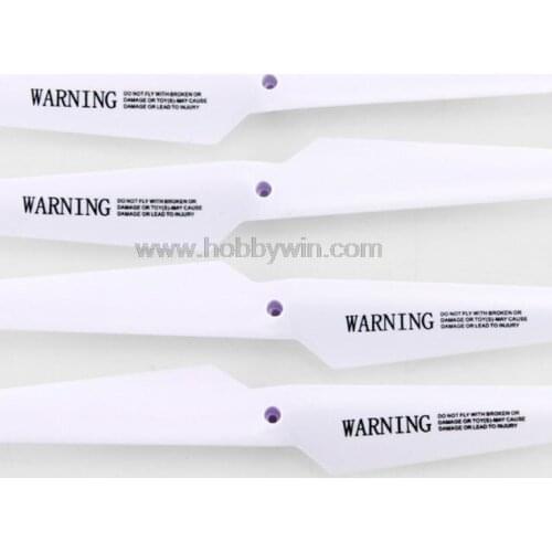 HR SH5 spare blades white 4pcs for FPV Drone Quadcopter Multirotor parts