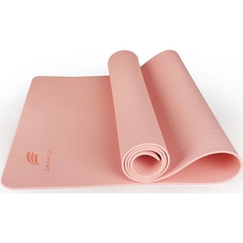 1/4 1/2 Inch Yoga Mat-Classic Thickened Non Slip Fitness Exercise Workout Carrying Strap Net Bag Soft Mat Pilates Exercises