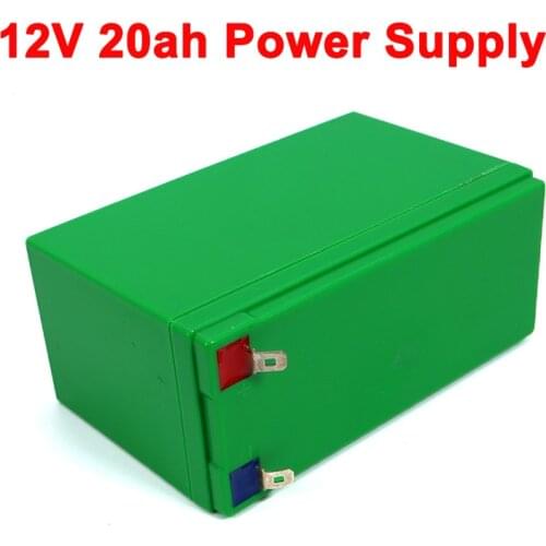 12V 18650 Battery Pack 12.6V 20Ah with 10A Balancing BMS for Uninterruptible power supply solar equipment surveillance Cameras