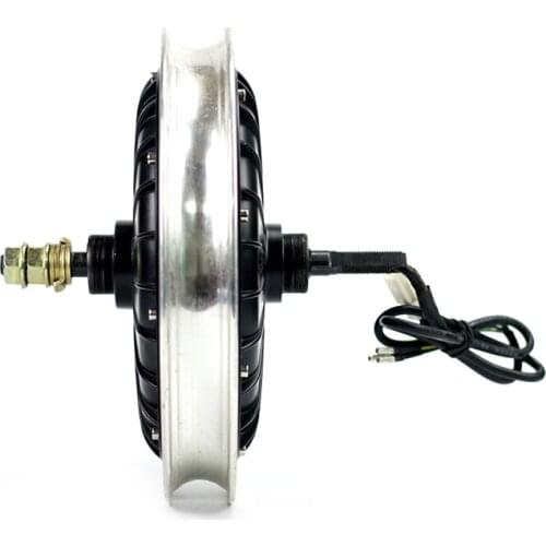 14inch 48V 500W 1000W Hub Motor for E-Bike Electric Motorcycle Rear Drive Hub Brake Motor