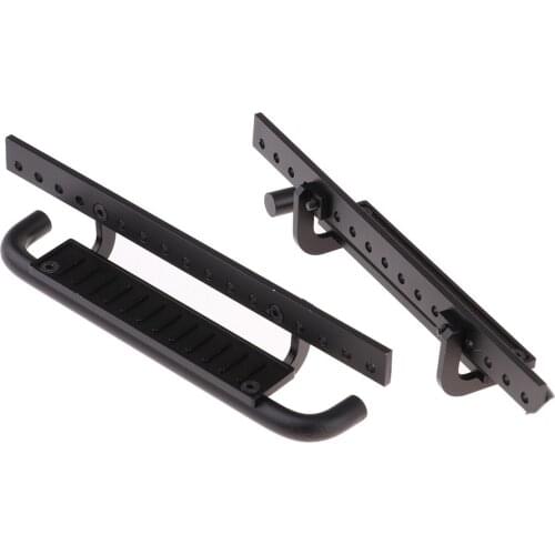 2pcs RC Car Metal Foot Pedal Plate for D90 1/10 RC Crawler Accessory Kit