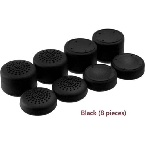 8 Pcs Controller Joystick Anti-Slip Silicone Caps Low High Heightened Silicone Thumbstick Silicone Caps For PS5 PS4 Xbox Switch