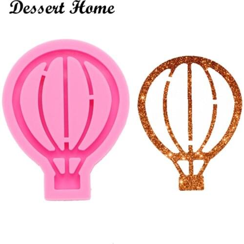 DY0087 DIY epoxy resin molds hot air balloon silicone mold for keychains Jewelry Making Accessories Tools
