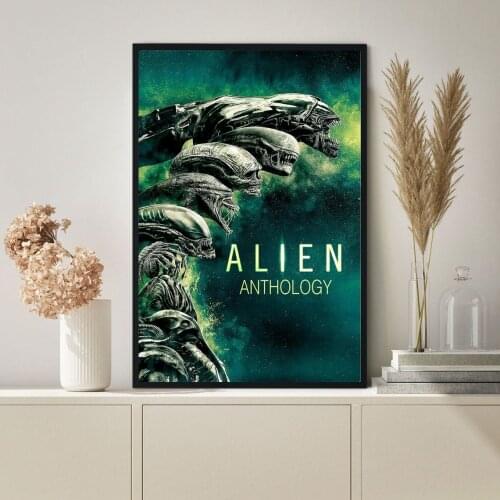 Alien Classic Hot Sale Movie Canvas Art Print Poster Wall Painting Home Decoration (No Frame)