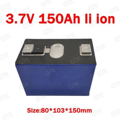 GTK 3.7v 150AH lithium ion bateria 450A 3C for make 12V 450AH battery pack caravan vehicle subwoofer amplifier boat golf cart RV