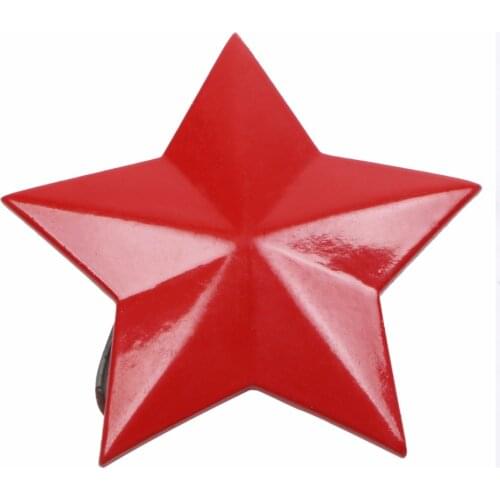 ORIGINAL CHINESE ARMY PLA CAP BADGE RED STAR