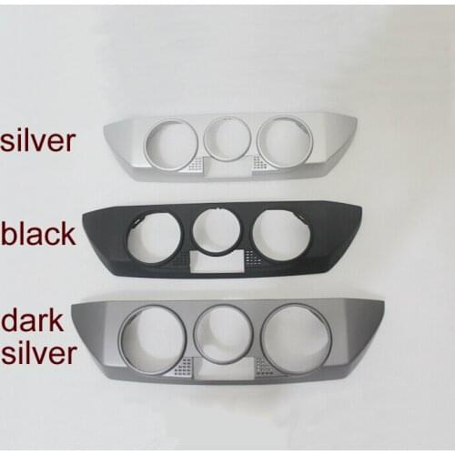 Front Dashboard AC Heater Control Panel Trim Cover Cap For VW Polo 2002-2009