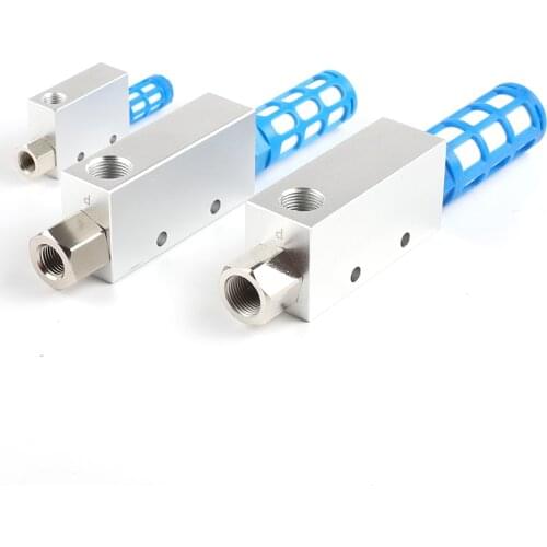 1PCS Pneumatic Air Exhaust Vacuum Ejector Generator CV-10/15/20/25HS tube fitting