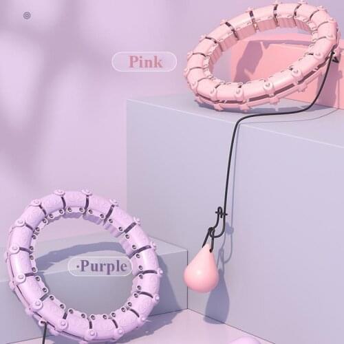 Portable Sports Hula Hoop To Get Rid Of Cellulite Free Stitching And Comfortable High-Quality Abdominal Sports Hoop