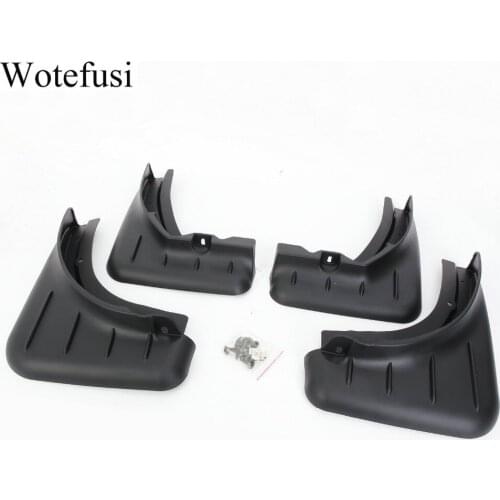 Wotefusi Car New Front Rear Mud Flaps Mudflaps Splash Guards Set Kit For Porsche Cayenne 2018 2019 2020 [QPA527]
