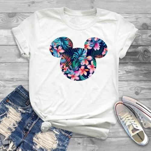 2021 Women Harajuku Tshirt Kawaii Cartoon Tee Shirts Summer Graphic Tee Fashion Women Tops Tee Short Sleeve T Shirt Streetwear