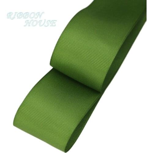 10 meters/lot) 40mm Deep Green Grosgrain Ribbon Wholesale gift wrap Christmas decoration ribbons