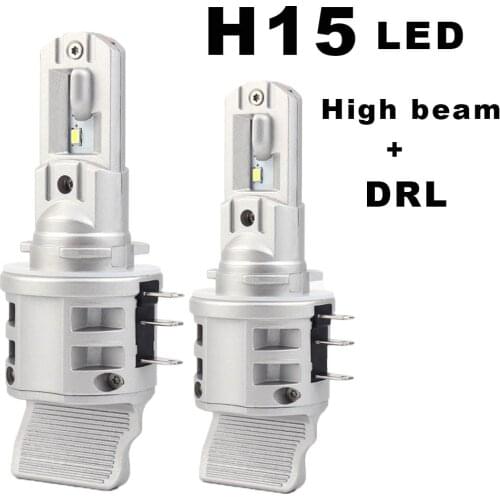 2pcs Upgraded led headlights auto led bulbs h7 h4 h15 High Beam With Day Running Light fog Light Bulb h11 LED Headlamp wholesale