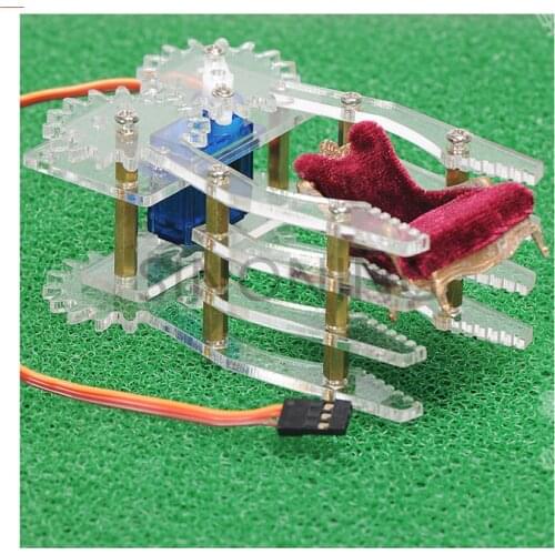 Acrylic robot Claw Manipulator Arm SG90 servos smart robot gripper for arduino SNM200