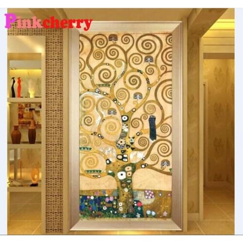 Tree of life four season 5D DIY diamond Painting cross stitch full square, round diamond Embroidery Needlework Mosaic Puzzle,P31