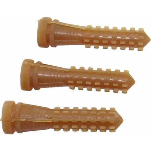 50 pcs 9.5 cm Poultry Plucking Fingers Hair Removal Machine Glue Stick Chicken Plucker Beef tendon material corn rod