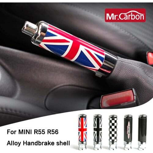 Alloy Car Parking Brake Lever Decoration Handbrake Lever For BMW MINI Cooper R55 R56 R57 R58 R59 Car Modification Accessories