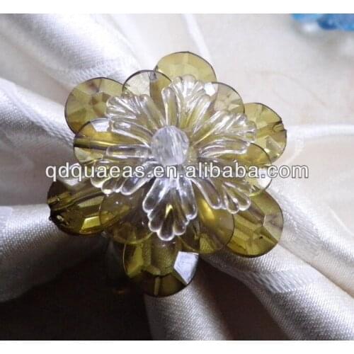 Cheap napkin ring ,pearl napkin holder