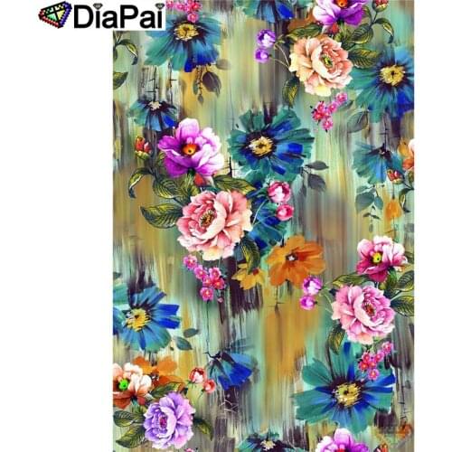 DIAPAI Diamond Painting 5D DIY 100% Full Square/Round Drill "Flower landscape" Diamond Embroidery Cross Stitch 3D Decor A25052