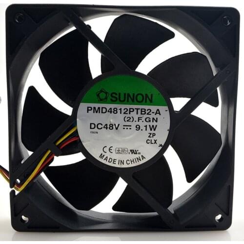 FOR SUNON PMD4812PTB2-A 48V 9.1A 12CM 120*25mm Cooling Fan