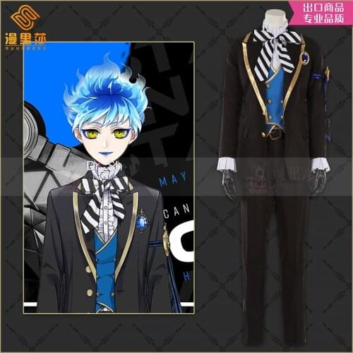 Game Twisted Wonderland ignihyde ortho Uniforms full set Halloween Dress