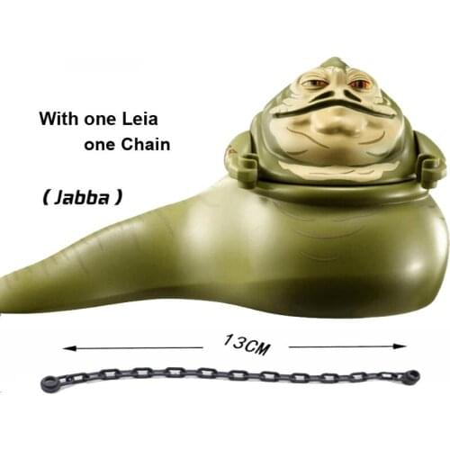 The Imperial Jabbas Slave Princess Leia With Chain Model Building Blocks Enlighten Assemble Bricks Character Toys For Children