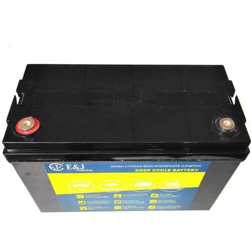 2PCS Bluetooth-comp APP 12.8V LiFePo4 12V 100Ah Lithium Battery Pack Deep Cycle for Solar Storage System UPS Golf Car RV Caravan