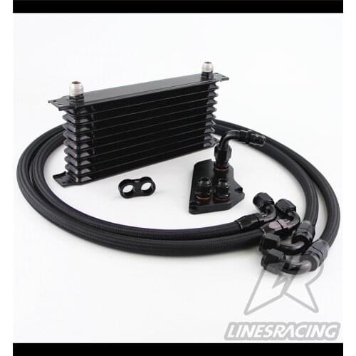 LR 10 Row AN10 Oil Cooler Kit For BMW 3 series F30 F31 F35/N20 316i 320i 328i