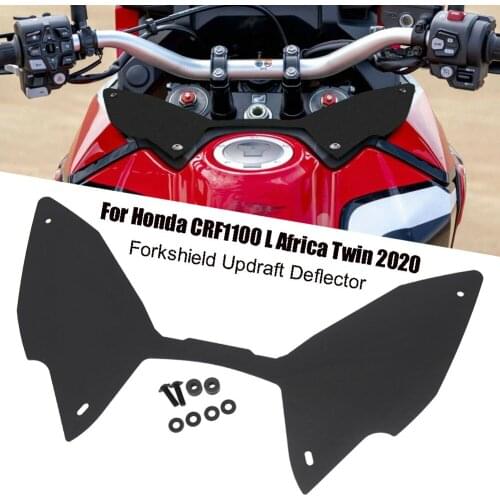 Motorcycle Accessories Forkshield Updraft Wind Deflector for Honda CRF1100L CRF 1100L CRF1100 L African twin 2020