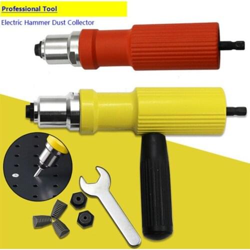 Update Electric Rivet Gun Removal Accessories Rivet Gun Electric Drill Adapter Rivet Adapter Hand Riveter Adapter Kit Power Tool