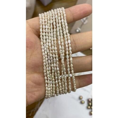 Wholesale 4-5mm Baroque Freshwater Pearl Bead Strand