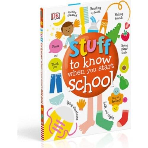 Original English Book Stuff to Know When You Start School Childrens common sense To recognize the knowledge content