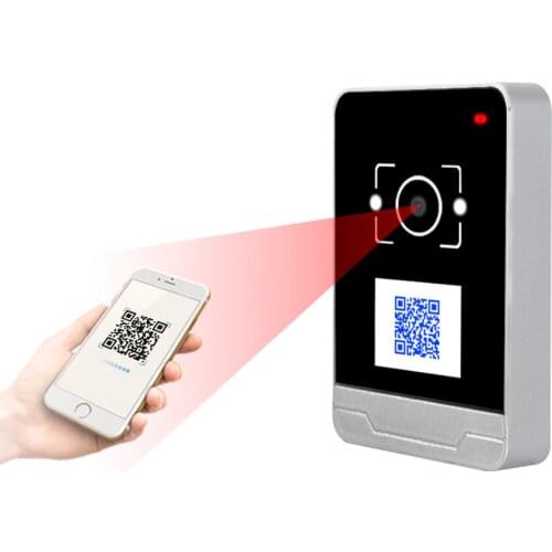 RSA AES Encryption 4G RJ45 Weigand 26/34 UDP HTTP RD009 QR IC NFC CPU Reader Access Control System