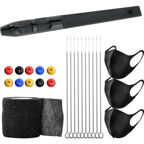 Hand Poke Pen Stick Tattoo Kit Clean Safe 10Pcs Tattoo Needles Bandage Tape