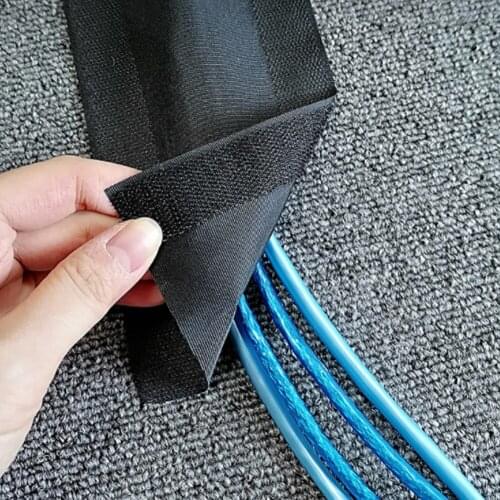 Flexible Cable Grip Strip Cord Cover Protector Cable Management Hide Floor Cables Wires for Office Carpet Floor Fast Delivery