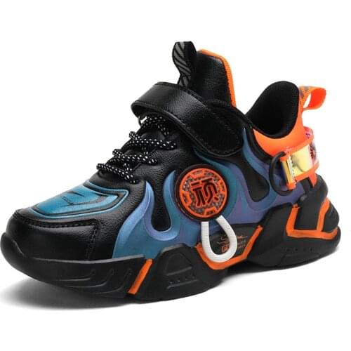 Sport Children Shoes For Boys Sneakers Kids Sneakers Girls Casual Shoes Boys Shoes Leather Running Footwear School Trainers