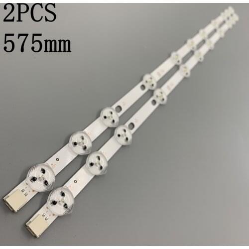 50PCS 32 inch LED Backlight Strip Replacement for VESTEL 32D1334DB VES315WNDL-01 VES315WNDS-2D-R02 VES315WNDA-01 11-LEDs 575mm