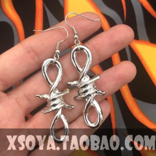 Fashion Statement Earrings Punk Big Thorns Geometric earrings For Women Hanging Dangle Earrings Drop Earing modern Jewelry