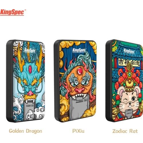 Hot KingSpec SSD 500gb hard disk Portable ssd external 240gb 512gb exteral 1tb external hard drive for computer laptop ssd disk